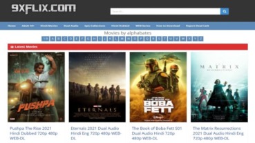 9xflix.Com 2023: HD Bollywood Hollywood Hindi Dubbed Movies Download
